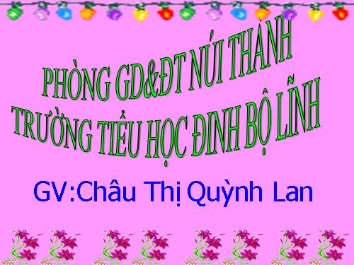 Tuần 20. Trống đồng Đông Sơn