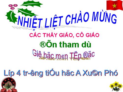 Tuần 27. Con sẻ