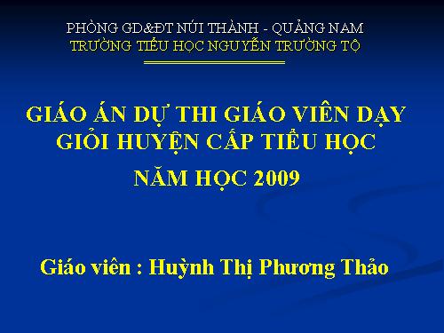 Tuần 22. Sầu riêng