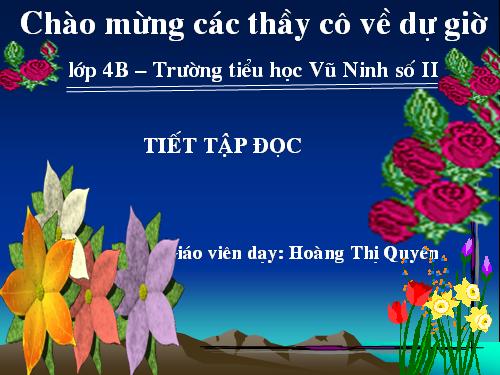 Tuần 16. Kéo co