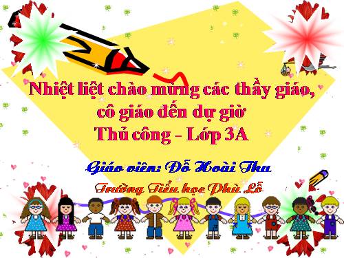 Bài 16. Làm quạt giấy tròn