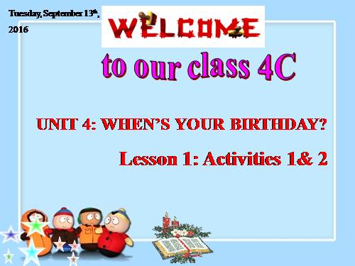 Lesson Plan-Unit 4-Lesson 1