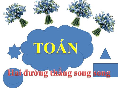 Hai đường thẳng song song