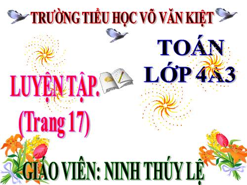 Luyện tập Trang 17