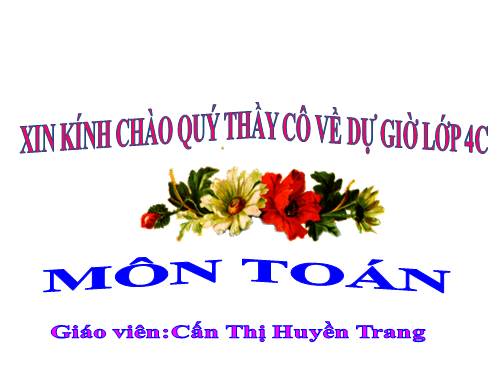 Biểu thức có chứa một chữ