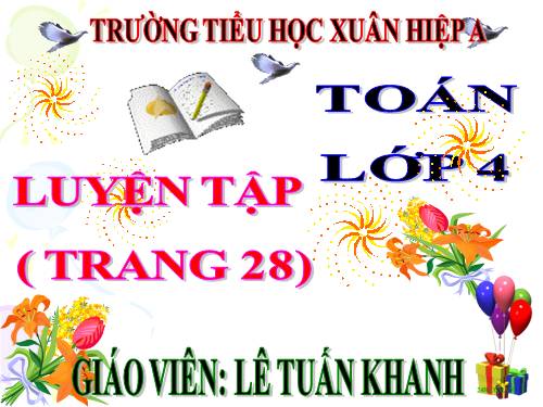 Tìm số trung bình cộng