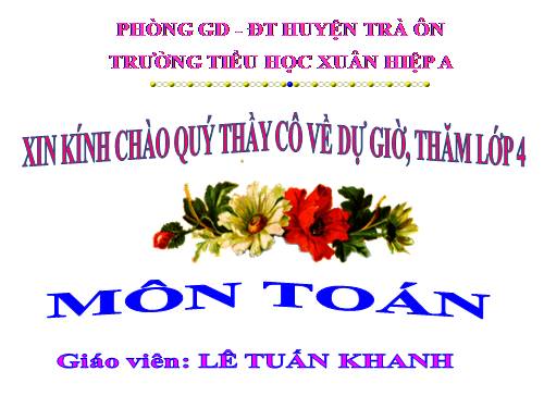 Biểu thức có chứa một chữ