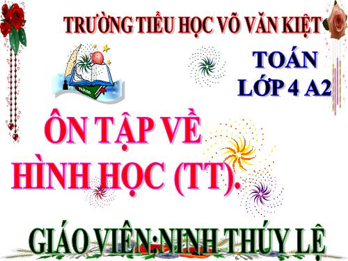 Ôn tập về hình học tt