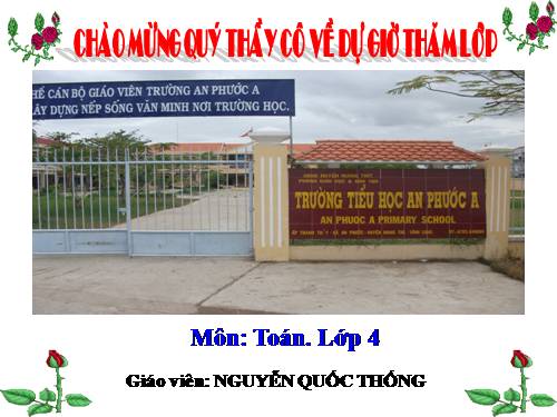 Ôn tập về số tự nhiên ( tt )