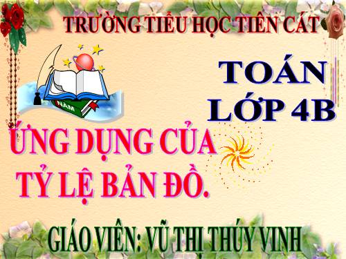 Ứng dụng của tỉ lệ bản đồ