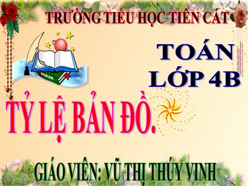 Tỉ lệ bản đồ