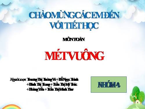 Mét vuông