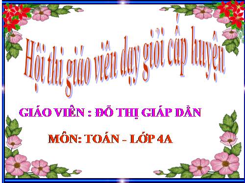 Phép nhân phân số