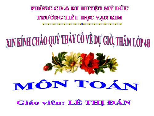 Biểu thức có chứa một chữ