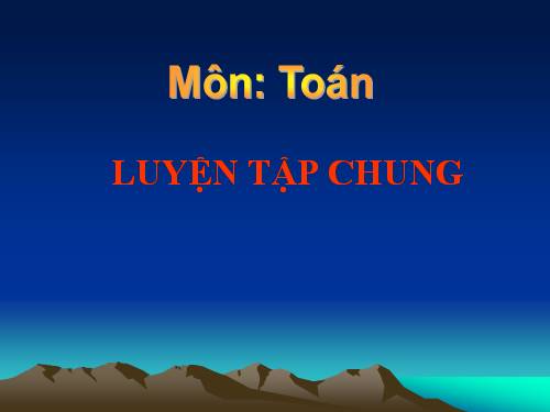 Luyện tập chung Trang 75