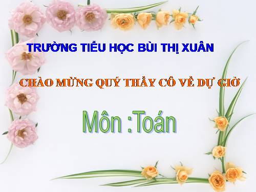 So sánh hai phân số cùng mẫu số