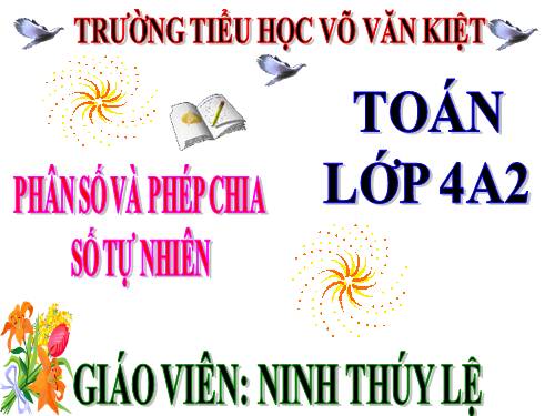 Phân số và phép chia số tự nhiên (tiếp theo)