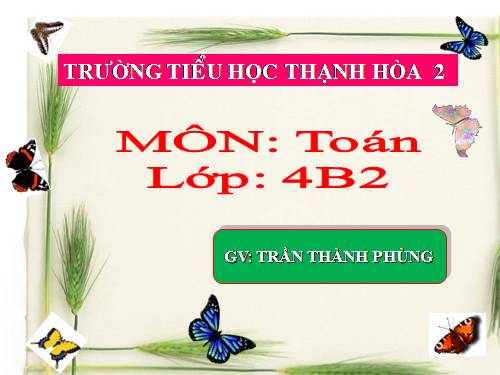 Phân số và phép chia số tự nhiên (tiếp theo)