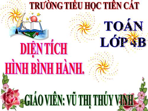 Diện tích hình bình hành