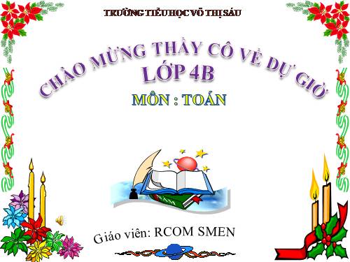 Chia một tổng cho một số