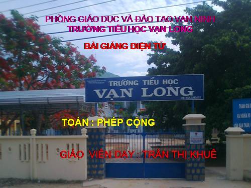 Phép cộng