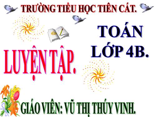 Chia cho số có hai chữ số (tiếp theo)