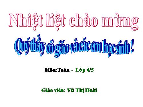 Chia một số cho một tích