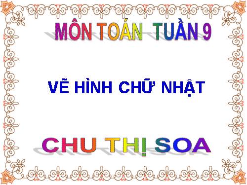 Thực hành vẽ hình chữ nhật