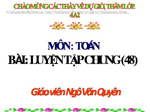 Luyện tập chung Trang 48