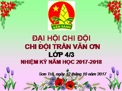 ĐẠI HỘI CHU ĐỘI