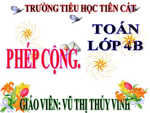 Phép cộng