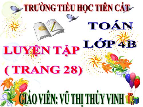 Tìm số trung bình cộng