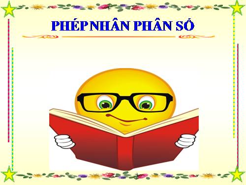 Phép nhân phân số