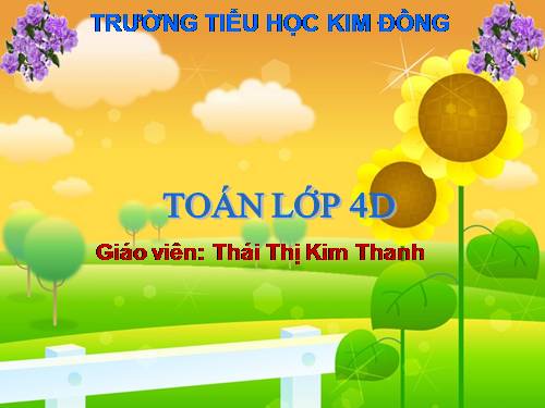 Phân số bằng nhau