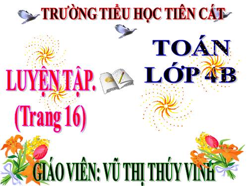 Triệu và lớp triệu (tiếp theo)