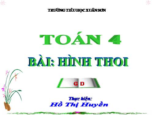 Hình thoi