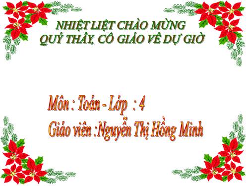 Phép nhân phân số