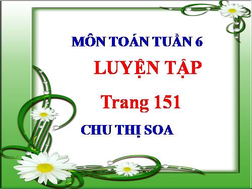 Luyện tập Trang 151