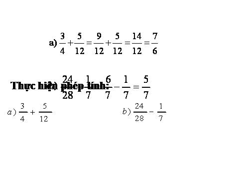 Phép nhân phân số