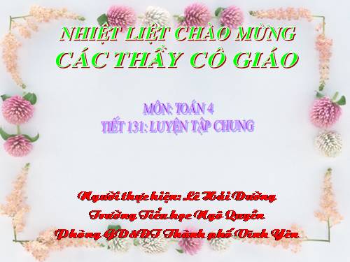 Luyện tập chung Trang 138