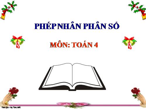 Phép nhân phân số