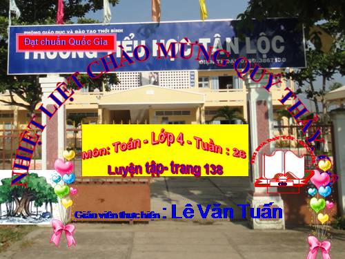 Luyện tập chung Trang 138