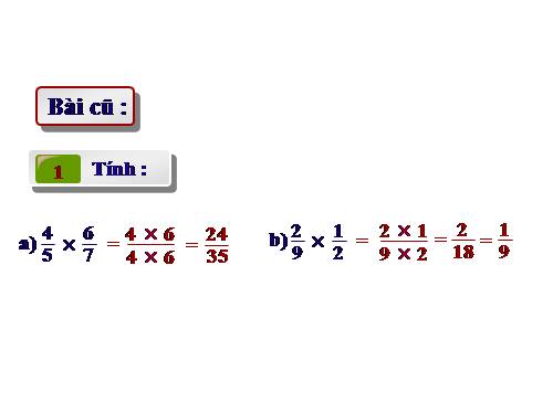 Tìm phân số của một số