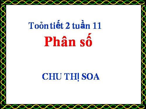 Phân số