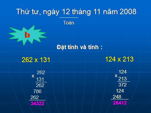 Nhân với số có ba chữ số