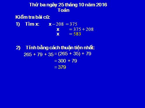 Tìm hai số khi biết tổng và hiệu của hai số đó