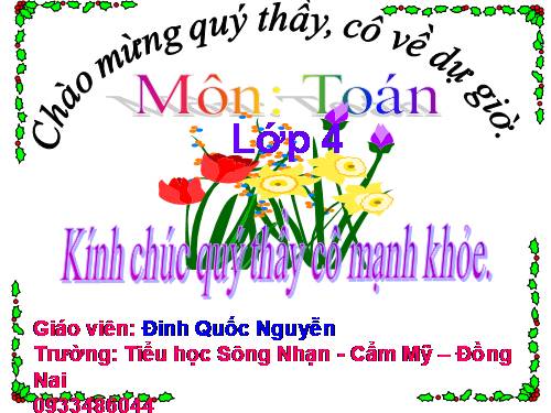 Biểu thức có chứa hai chữ