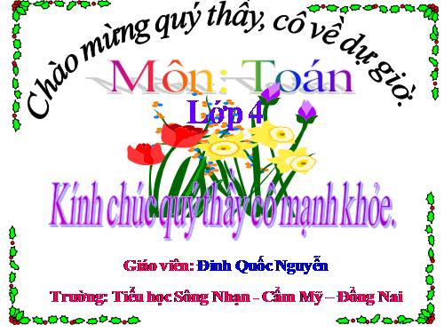 Ôn tập về số tự nhiên (tiếp theo)