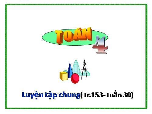 Luyện tập Trang 153