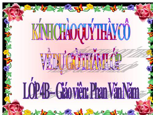 Giới thiệu tỉ số